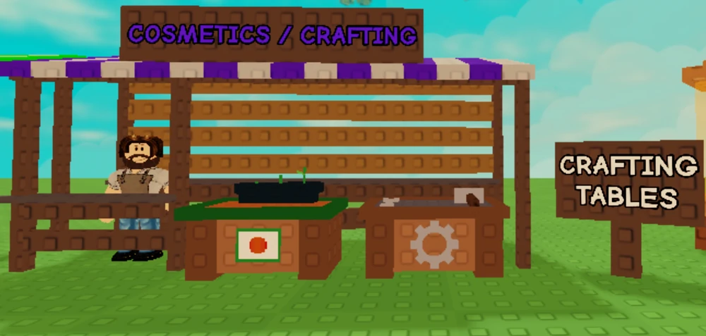 Crafting Tables Grow a Garden