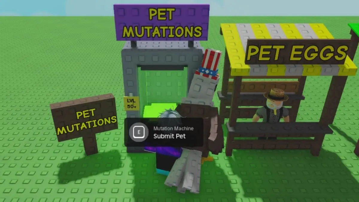 pet mutations screenshot from grow a garden game
