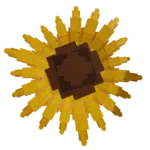 Regular sunflower from grow a garden game