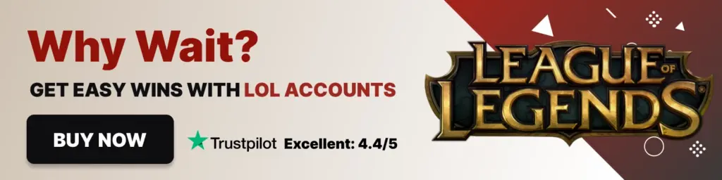 League of Legends Accounts CTA