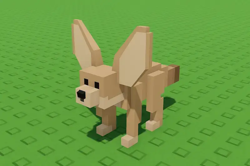 Fennec Fox from grow a garden 