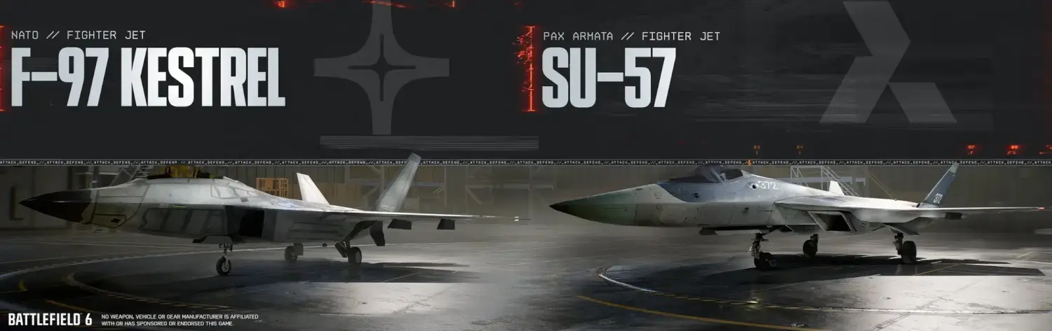 Battlefield 6 fighter jets