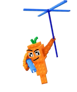 Mr Carrot plants vs brainrots