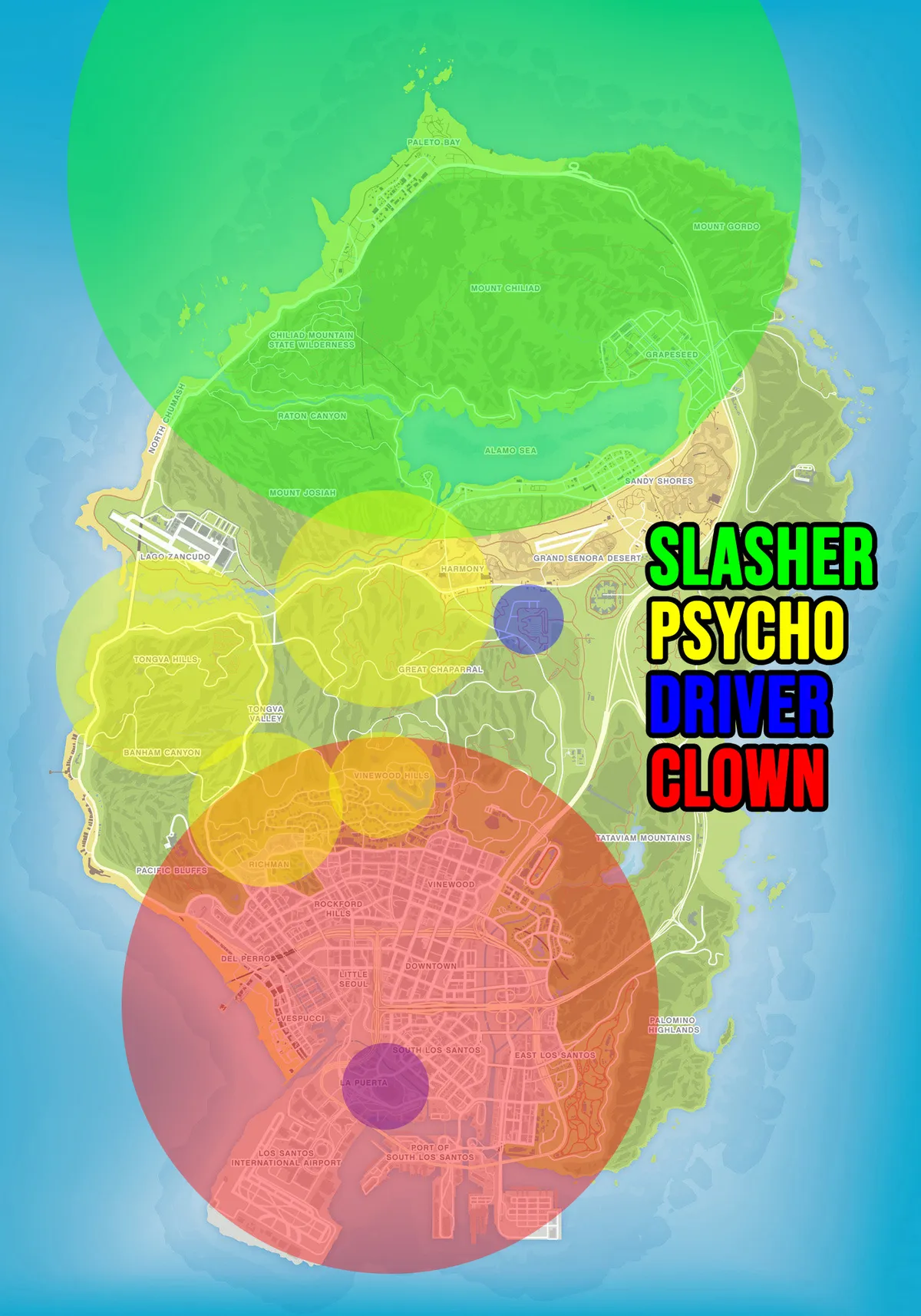 GTA 5 Slashers Map
