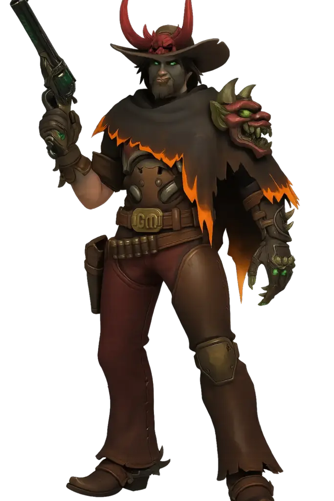 Cassidy in Oni Overwatch Halloween costume