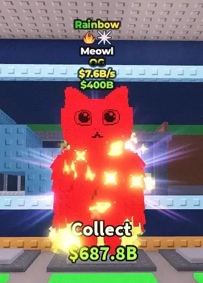 Rainbow Meowl rare brainrot
