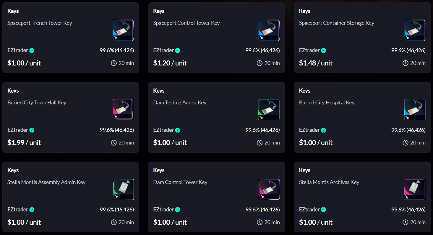 ARC Raiders items for sale