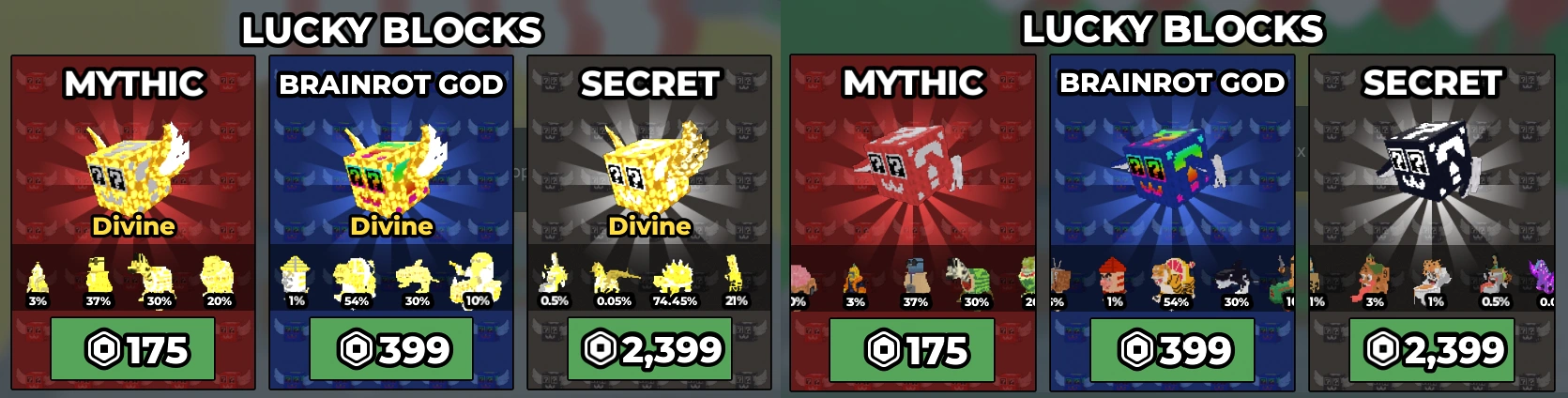 Steal a Brainrot Lucky Blocks