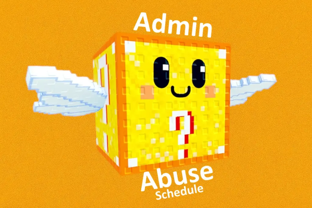 Be a Lucky Block Admin Abuse Time: Next Event, Schedule & Tips