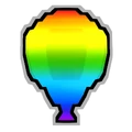 Rainbow Balloon trait