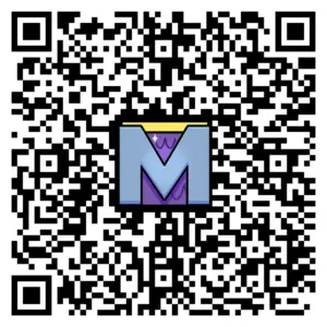 M Profile Icon QR code