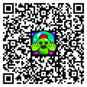 Spike Friends Profile Icon QR code