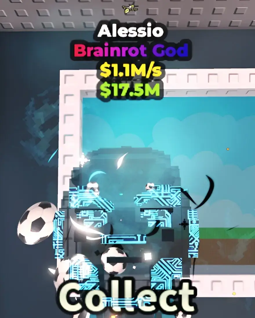 Alesio brainrot with explosive trait