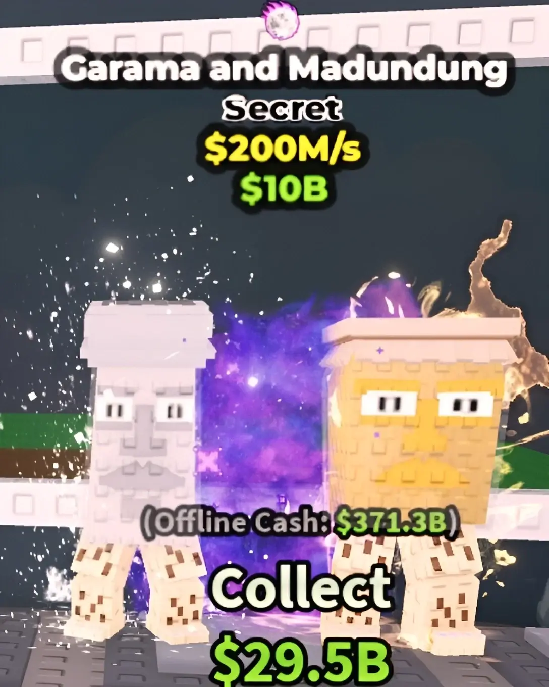 Garama and Madungdung brainrot with galaxy trait