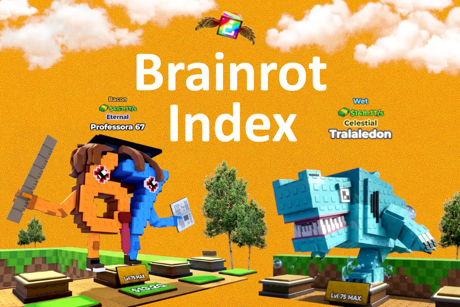 Kick a Lucky Block All Brainrots Index