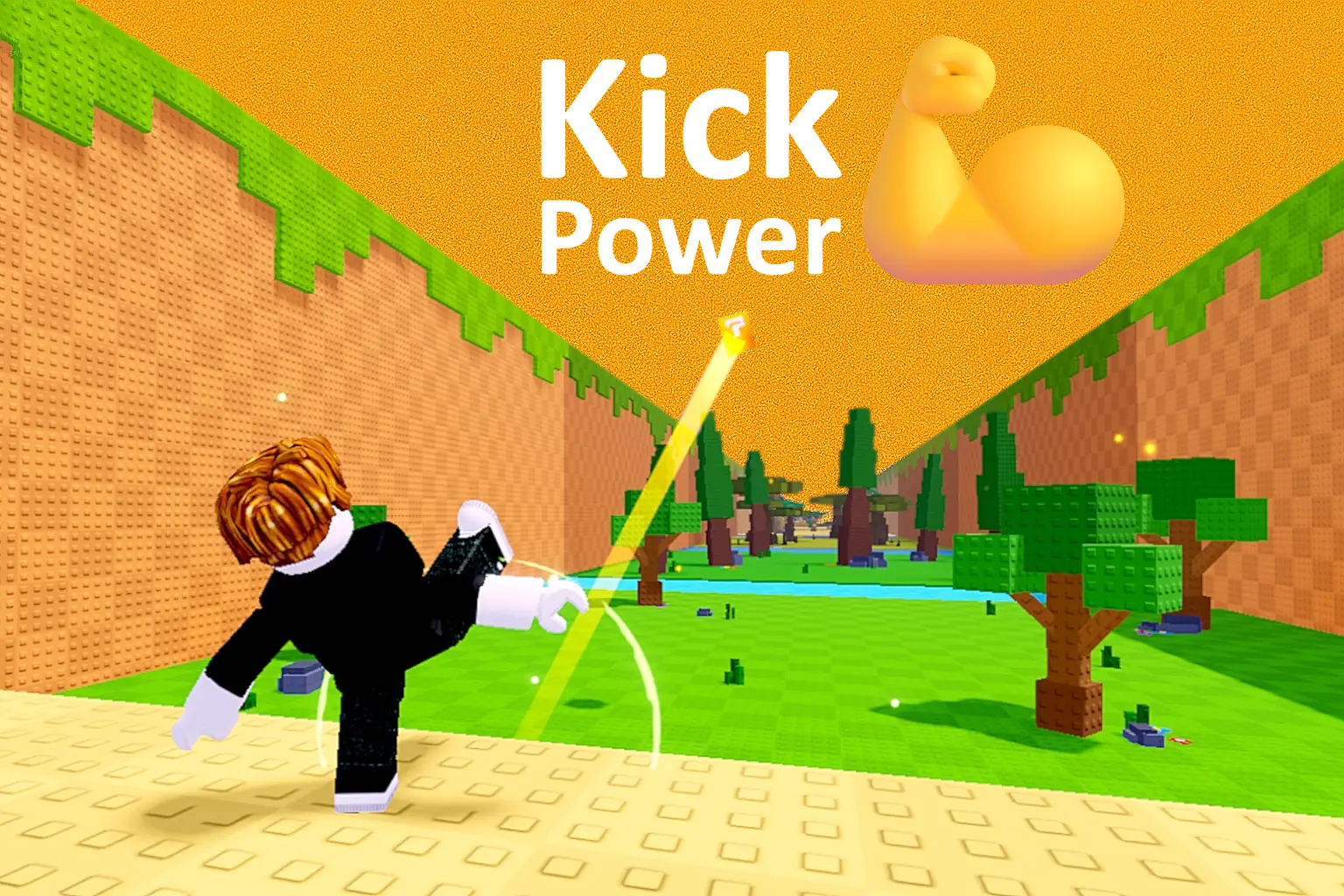 Kick a Lucky Block Kick Power