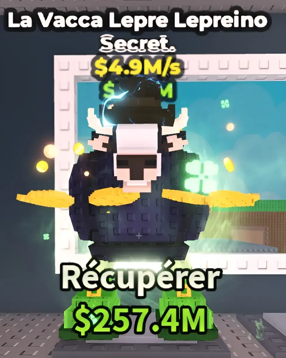 La Vacca lepre lepreino brainrot with matteo hat trait