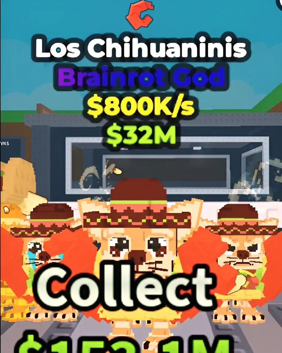 Los Chihuaninis brainrot with crab claw trait