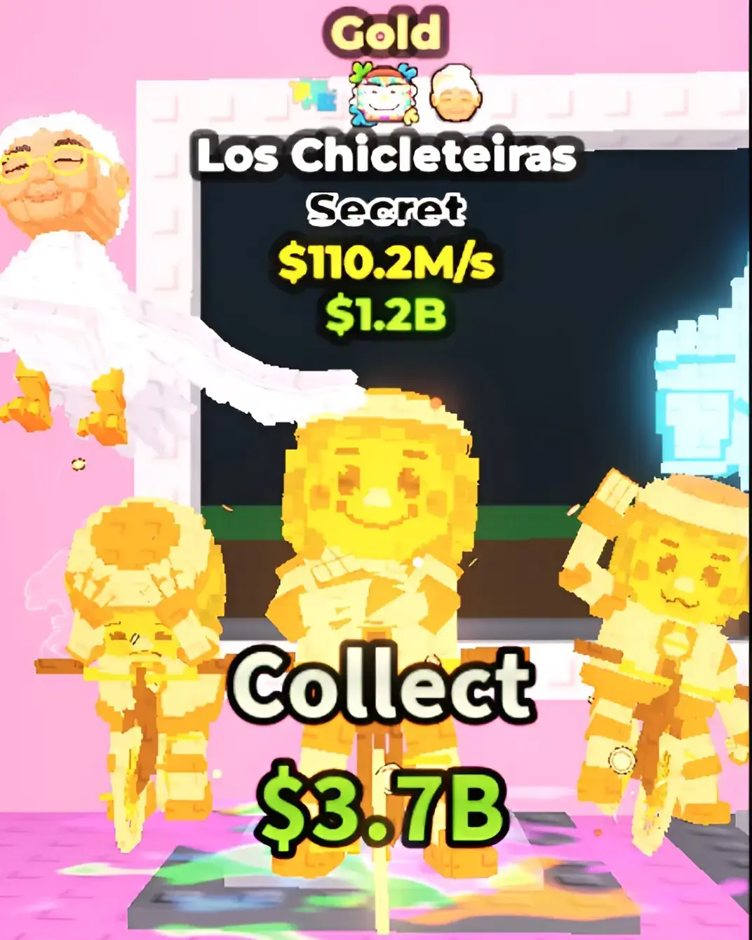 Los Chicleteiras with paint trait