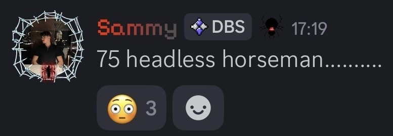 Headless Horseman exist count
