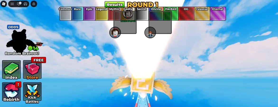 Kick a Lucky Block kick battles in update 6