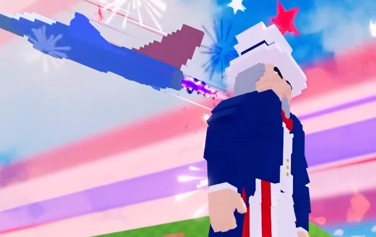Kick a Lucky Block update 11 4th of July celebration