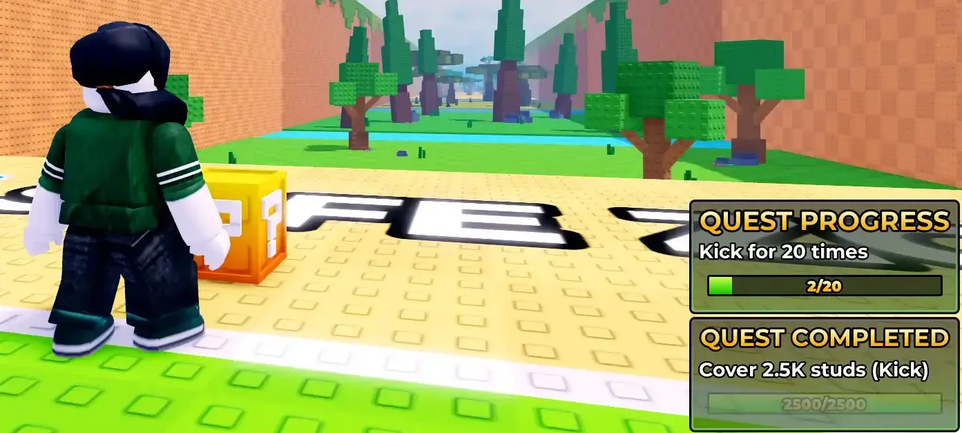 Kick a Lucky Block update 9 Battle Pass and quests during Block Cup Event