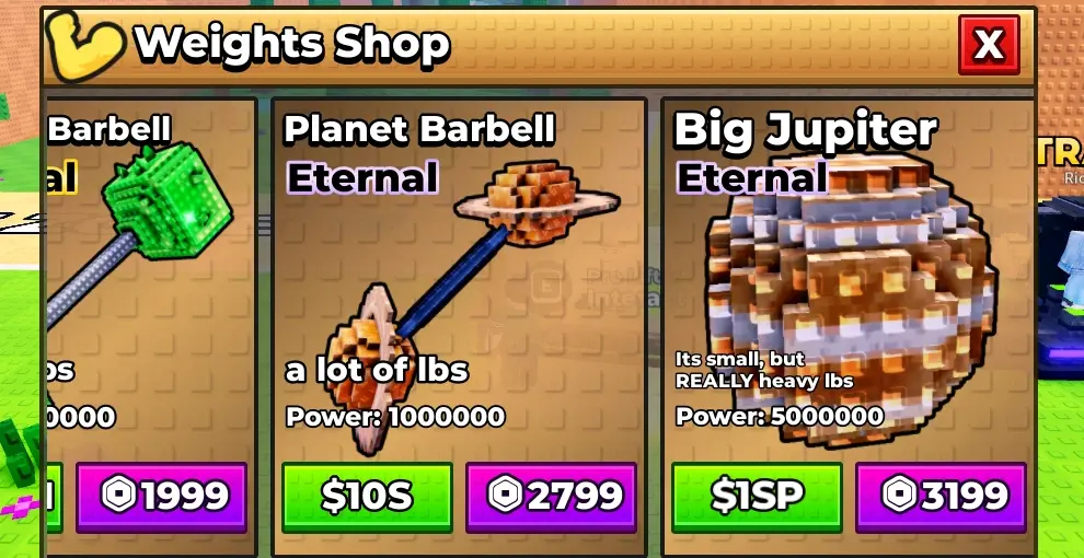 New Kick a Lucky Block Big Jupiter weight in Block Cup Event update 9