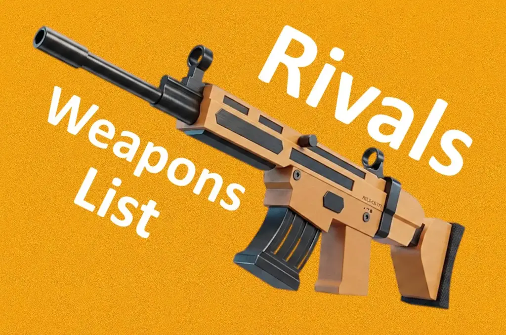 Roblox Rivals All Weapons List (2026): Stats, Cost & How to Get Them