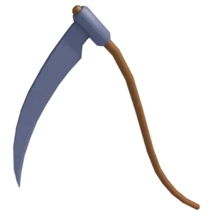 Scythe melee weapon