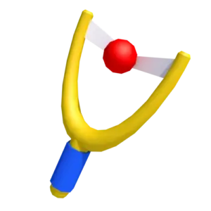 Slingshot secondary weapon 