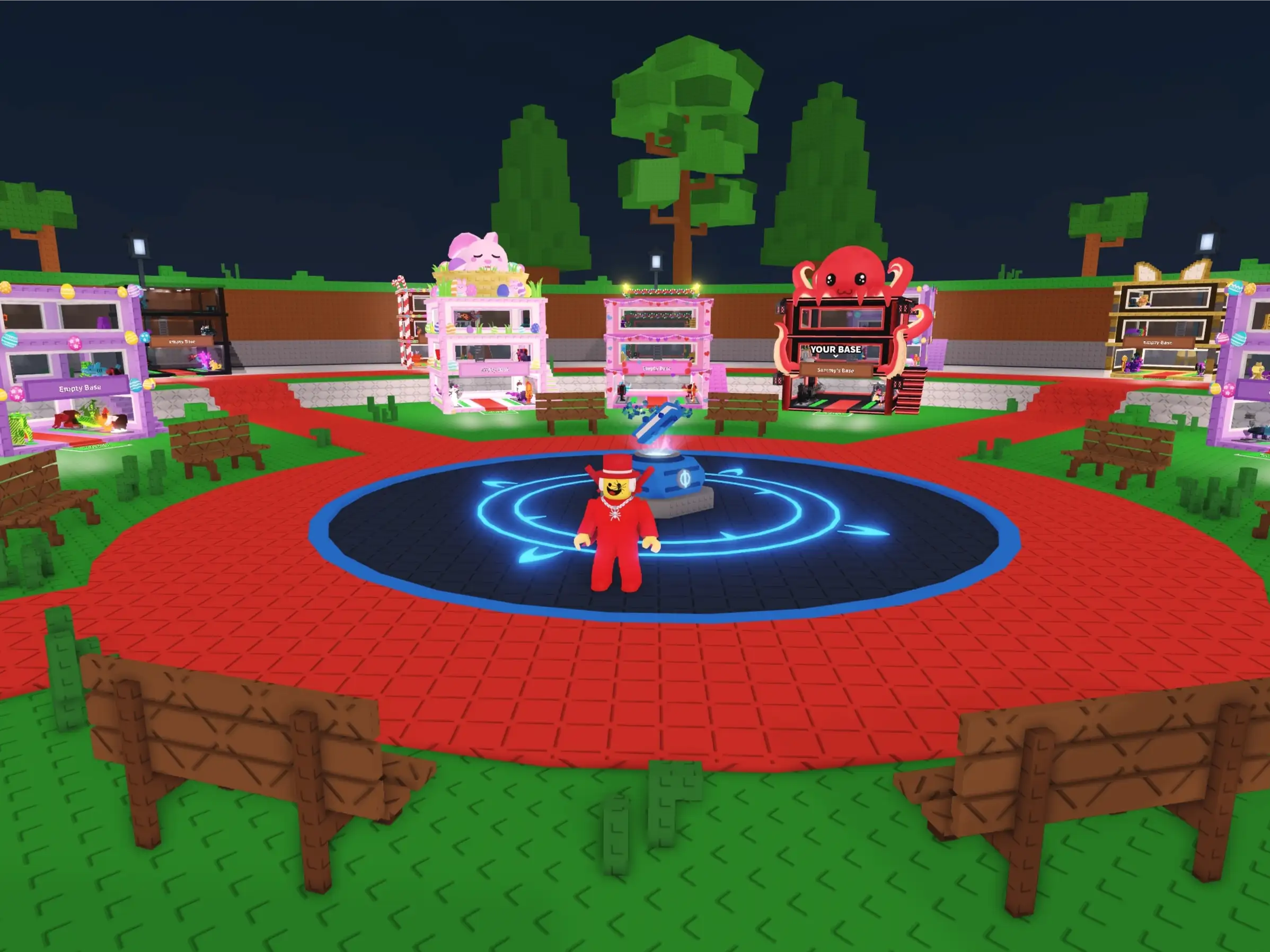 Trade Plaza area in Steal a Brainrot