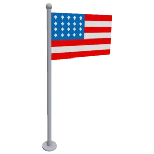 American Flag prop in Grow a Garden 2
