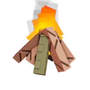 Bonfire prop in Grow a Garden 2