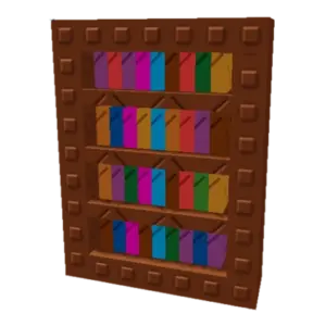 Bookcase prop in Grow a Garden 2