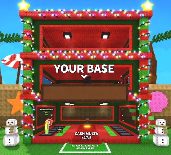 Steal a Brainrot Christmas base skin