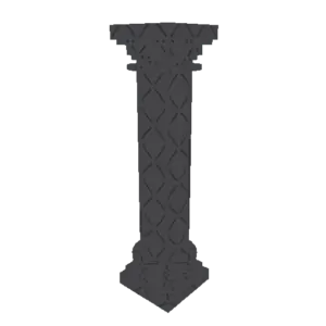 Cobblestone Pillar prop in GAG2