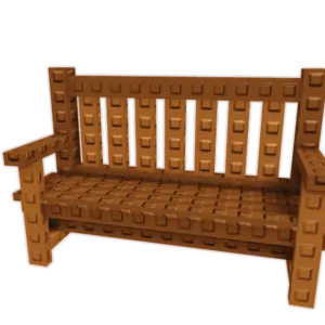 Dark Bench prop in Grow a Garden 2