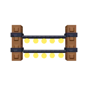 Light Fence prop in Grow a Garden 2