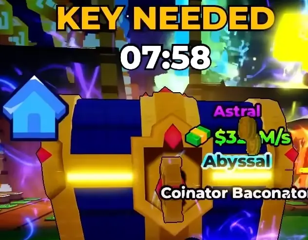 Mighty Chest in Kick a Lucky Block Random Events Machine update 15 and 16