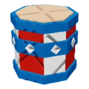 Patriotic Drums prop in Grow a Garden 2