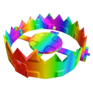 Rainbow Bear Trap prop in Grow a Garden 2