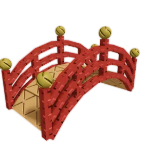 Red Bridge prop in Grow a Garden 2