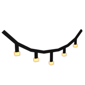 Small hanging rope light prop in Grow a Garden 2
