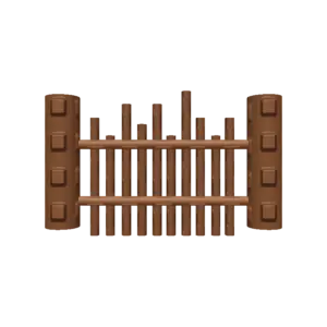 Stick Fence prop in Grow a Garden 2