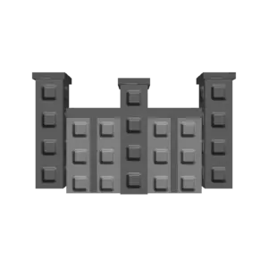 Stone Fence prop in Grow a Garden 2