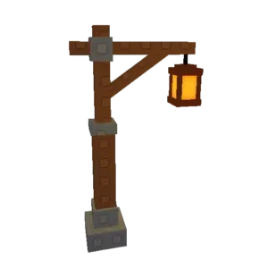 Warm Lamp Post prop in GAG2