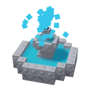Water Fountain prop in Grow a Garden 2
