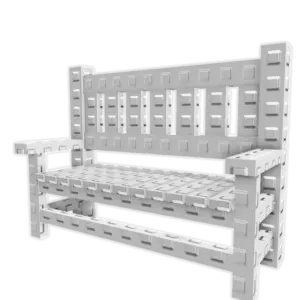 White Bench prop in Grow a Garden 2