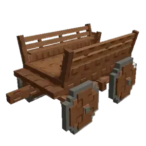 Wood Wagon prop in GAG2